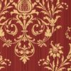 CLASSIC SILKS 2 - ROYAL DAMASK - CS27362 - VERMELHO