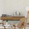 DECO STYLE - ORIGAMI - 504644 - OFF WHITE - AMBIENTADO