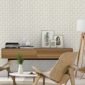 DECO STYLE - ORIGAMI - 504644 - OFF WHITE - AMBIENTADO