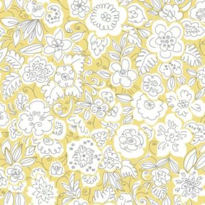 DREAN BIG - FLOWERS - WI0120 - AMARELO