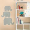 DWELL STUDIO - ELEPHANT AD - RMK3368GM - CINZA - AMBIENTADO