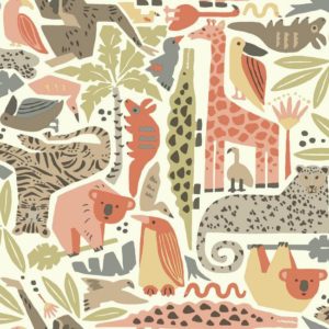 DWELL STUDIO - JUNGLE - DW2303 - LARANJA