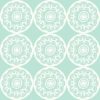 DWELL STUDIO - ZINNIA - DW2413 - AZUL TIFFANY