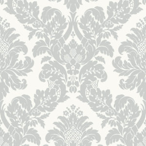 HIMMER - FABRIC DAMASK - UK10432 - OFF WHITE