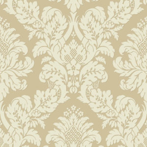 SHIMMER - FABRIC DAMASK - UK10483 - BEGE