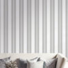 SHIMMER - GLITTERING STRIPE - UK30900 - OFF WHITE - AMBIENTADO