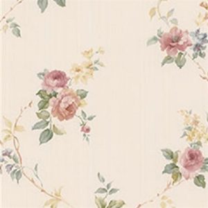 ROSE GARDEN 2 - FLORAL BRANCH - CN24623 - BEGE