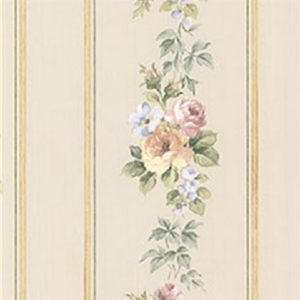 ROSE GARDEN 2 - ROSE STRIPE - CN24640 - BEGE B