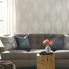 SILVER LEAF - MALABAR - SL5604 - OFF WHITE - AMBIENTADO