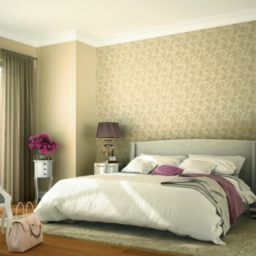 TRIANON - FLORAL - 515138 - BEGE B - AMBIENTADO