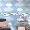 WAVERLY KIDS - CLOUD COVER - WK6809BD - AZUL B - AMBIENTADO