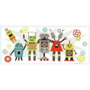 WAVERLY KIDS - ROBOTS GRAPHIC - RMK3041TB - COLORIDO