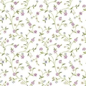 WAVERLY SMALL PRINTS - BELISSIMA VINE - ER8187 - LAVANDA