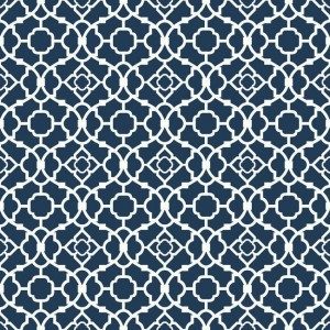 WAVERLY SMALL PRINTS - LOVELY LATICE - WP2500 - AZUL