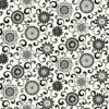 WAVERLY SMALL PRINTS - POM POM PLAY - WP2434 - PRETO