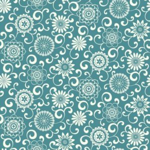 WAVERLY SMALL PRINTS - POM POM PLAY - WP2436 - AZUL