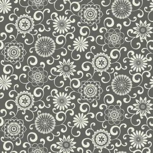 WAVERLY SMALL PRINTS - POM POM PLAY - WP2437 - CINZA