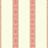 WAVERLY STRIPE - GREEK KEY STRIPE - SV2680 - VERMELHO