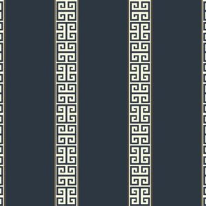 WAVERLY STRIPE - GREEK KEY STRIPE - SV2684 - AZUL